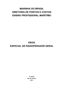 Manual de Radiooperador Geral Mar&iacute;timo