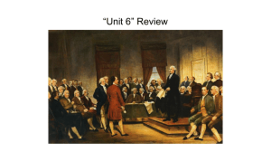 AP US Government Unit 6 Review