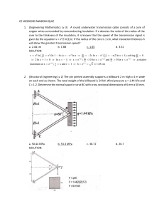 Civil Engineering Weekend Quiz