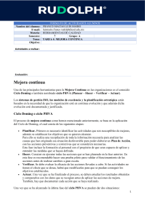 Mejora Continua: Ciclo Deming y ISOTools