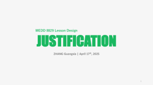 MEDD 8829 Lesson Design: Primary 6 ESL Reading Plan
