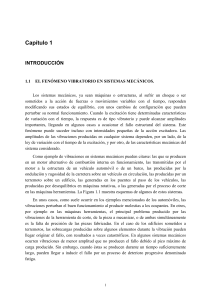 Cap&iacute;tulo 1: Introducci&oacute;n a las Vibraciones Mec&aacute;nicas