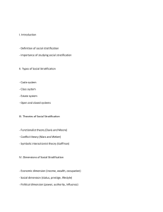 Social Stratification: Educational Overview