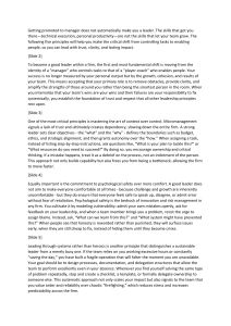 Leadership Principles for Managers: 5 Shifts to Enable Teams