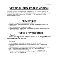 Vertical Projectile Motion: Physics Guide