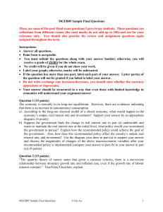 MGEB05 Sample Final Questions