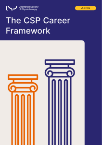 CSP Career Framework 2024: Physiotherapy Career Levels