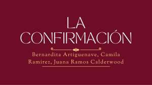 La Confirmaci&oacute;n: Sacramento de la Iglesia Cat&oacute;lica