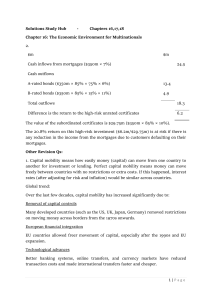 Economics Study Guide: Multinationals & International Finance