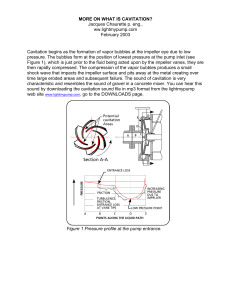 What is Cavitation? Pump Cavitation Explained