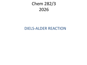 Diels-Alder Reaction Chemistry Notes