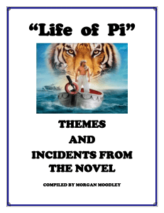 Life of Pi Themes and Incidents Study Guide