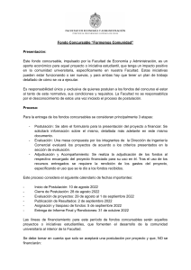 Fondo Concursable 'Formemos Comunidad' - Gu&iacute;a de Postulaci&oacute;n 2022