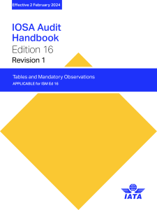 IOSA Audit Handbook: Safety Standards & Audit Procedures