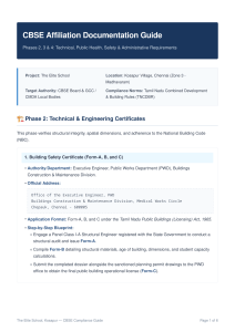 CBSE Affiliation Documentation Guide: Technical & Safety Requirements