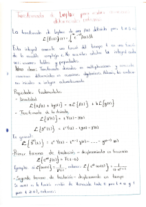 Laplace Transform for Ordinary Differential Equations