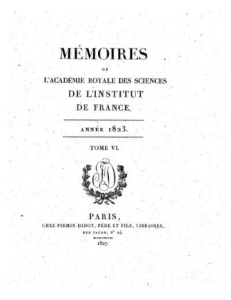 M&eacute;moire de Navier sur les lois du mouvement des fluides (1827)