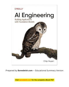 AI Engineering: Building Apps with Foundation Models