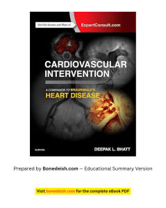 Cardiovascular Intervention: A Companion to Braunwald's Heart Disease