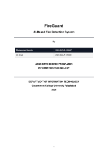 FireGuard: AI-Based Fire Detection System Project