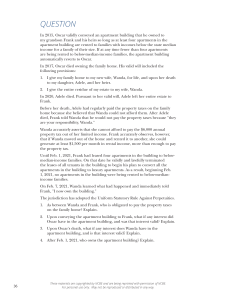 Property Law Bar Exam Question: Future Interests & Taxes