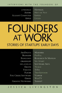 Founders at Work: Startup Stories from Early Days