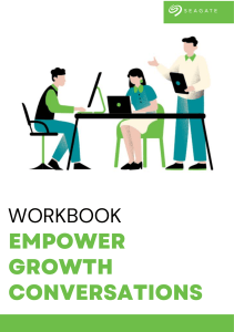 Seagate Workbook: Empower Growth Conversations for Managers