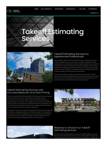 Takeoff Estimating Services by Concept Estimating