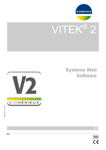 Vitek Software VITEK 2 Compact: Automated Microbial ID/AST System