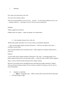 English Grammar: City Problems & Double Comparison