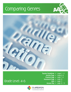 Comparing Genres Lesson Plan for Grades 4-6