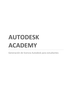 Gu&iacute;a para obtener licencia de Autodesk para estudiantes