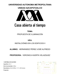 Propuesta de Iluminaci&oacute;n para Edificios