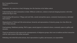 Module 6: Indigeneity and Folk Art