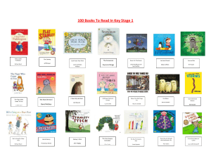 100 Books To Read In Key Stage 1