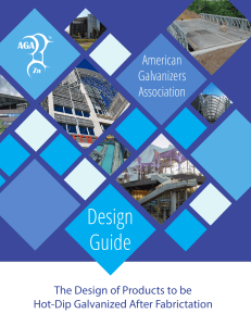 Hot-Dip Galvanizing Design Guide