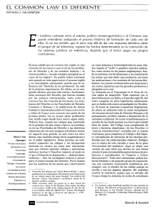 El Common Law es Diferente: Contraste entre sistemas jur&iacute;dicos