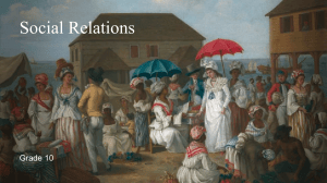 Social Relations in Slave Societies: Grade 10 Textbook