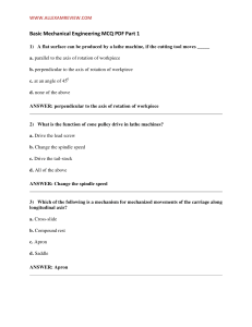 Basic Mechanical Engineering MCQs