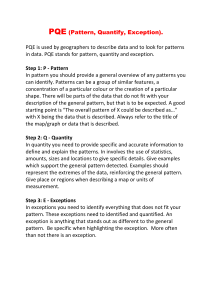 PQE & SHEEPT: Analyzing Geographical Data