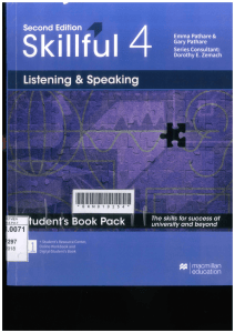 Skillful 4 Listening & Speaking Student's Book Pack