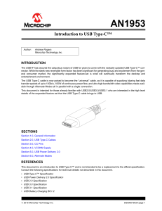 Introduction to USB Type-C&trade; Technical Guide