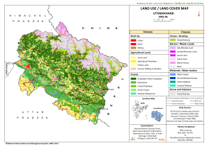 Uttarakhand Land Use/Land Cover Map 2005-06 (1:50,000)