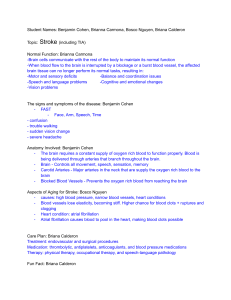 Stroke (Including TIA) Educational Overview
