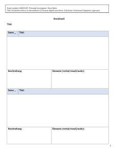 Evaluative Wahl in intermedi&auml;ren L2-Deutsch-Digital-Narrativen: Ein SFL-Ansatz