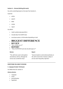 IGCSE Directed Writing Exam Guide: Section B Tips