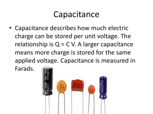 Capacitance: Physics of Capacitors and RC Circuits