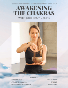 Awakening the Chakras: 28-Day Yoga & Meditation Series