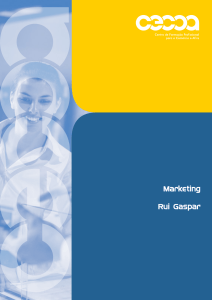 Manual de Marketing de Rui Gaspar - Treinamento Profissional da CECCA