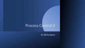Process Control 3: Feedback Systems & Dynamic Response